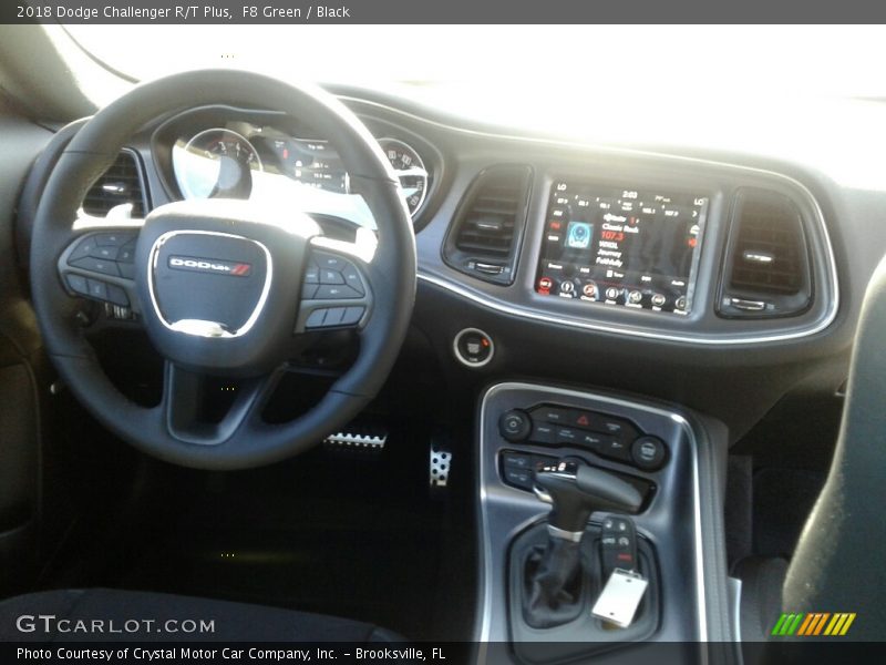 F8 Green / Black 2018 Dodge Challenger R/T Plus