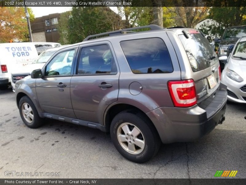 Sterling Gray Metallic / Charcoal Black 2012 Ford Escape XLT V6 4WD