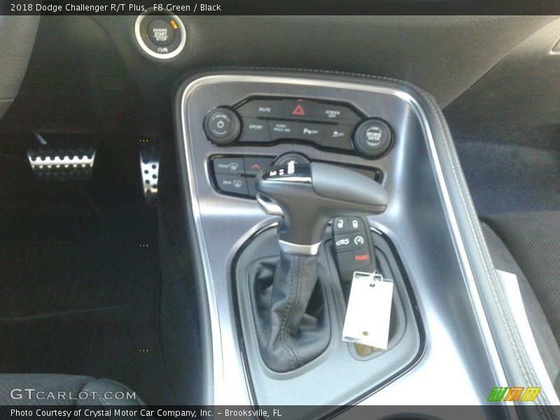 F8 Green / Black 2018 Dodge Challenger R/T Plus