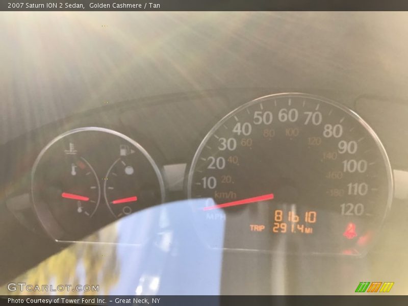Golden Cashmere / Tan 2007 Saturn ION 2 Sedan