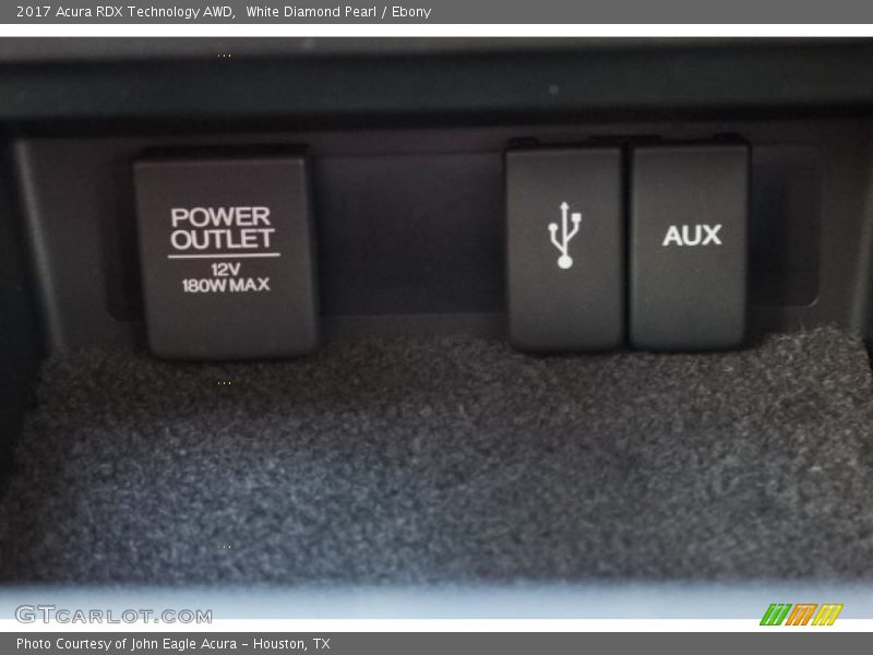 White Diamond Pearl / Ebony 2017 Acura RDX Technology AWD