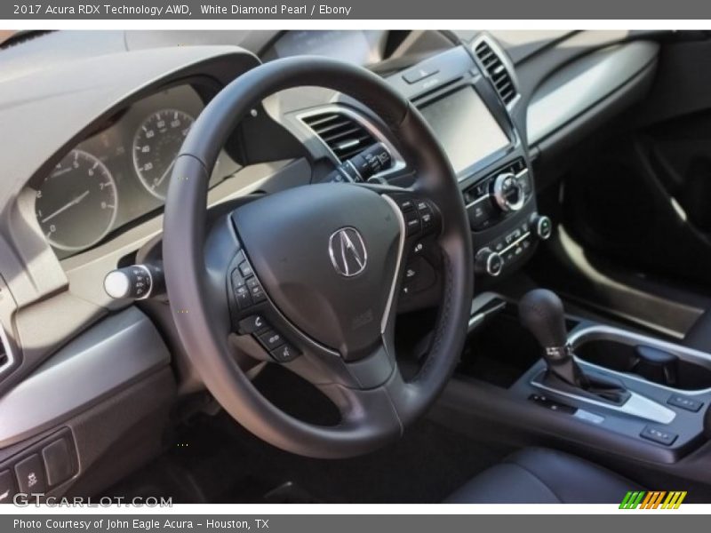 White Diamond Pearl / Ebony 2017 Acura RDX Technology AWD