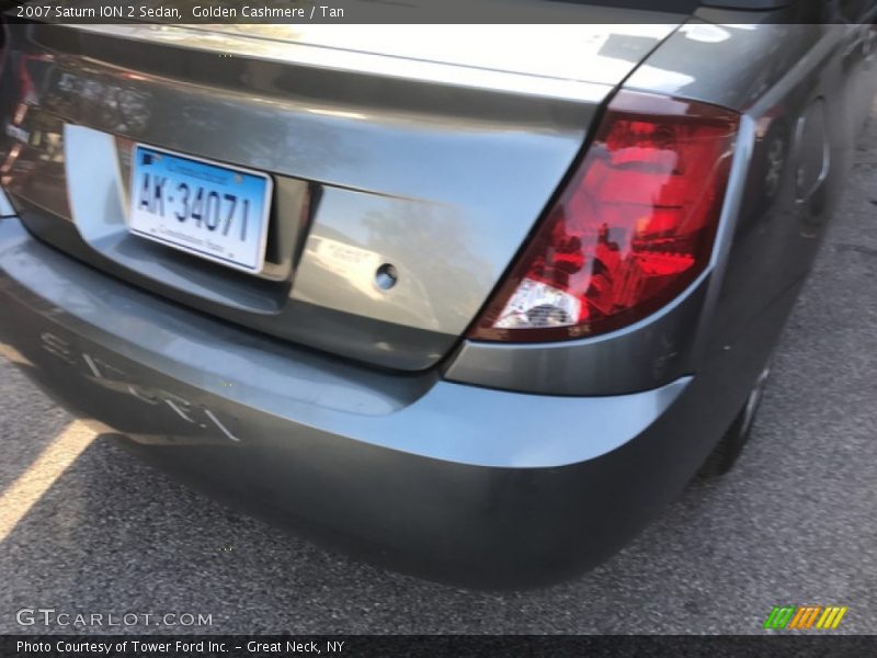 Golden Cashmere / Tan 2007 Saturn ION 2 Sedan