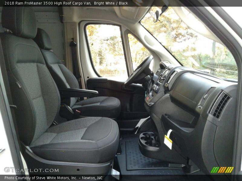 Front Seat of 2018 ProMaster 3500 High Roof Cargo Van