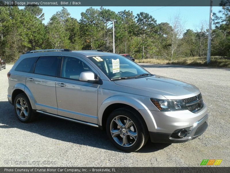 Billet / Black 2018 Dodge Journey Crossroad