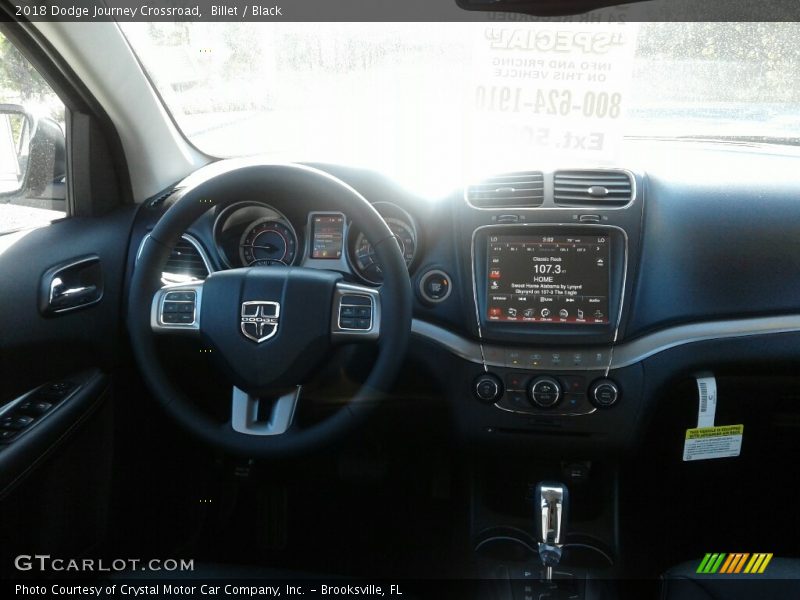 Billet / Black 2018 Dodge Journey Crossroad