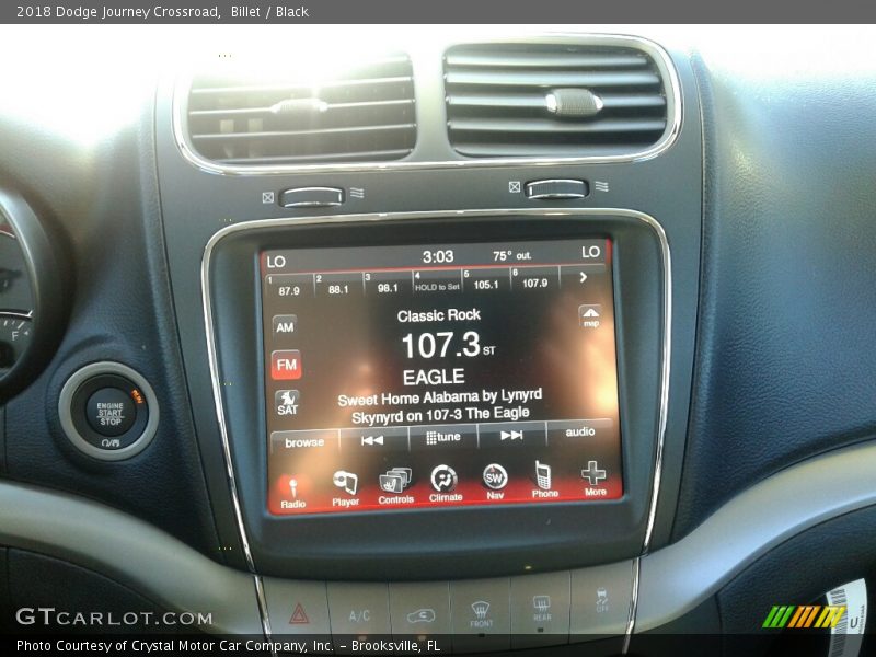 Billet / Black 2018 Dodge Journey Crossroad