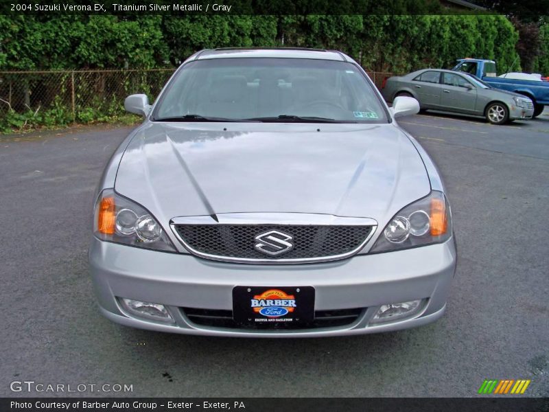 Titanium Silver Metallic / Gray 2004 Suzuki Verona EX