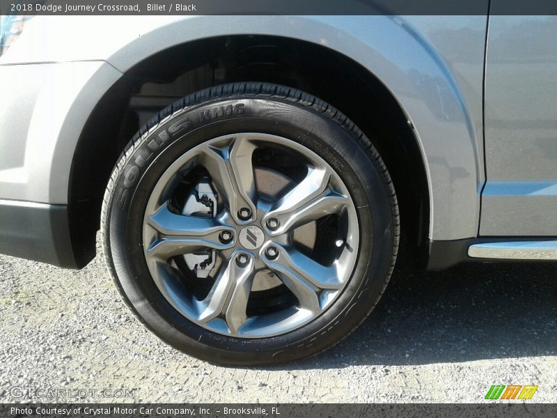 Billet / Black 2018 Dodge Journey Crossroad