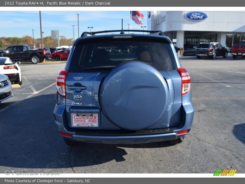 Pacific Blue Metallic / Dark Charcoal 2012 Toyota RAV4 I4