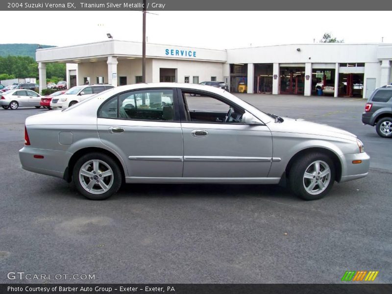 Titanium Silver Metallic / Gray 2004 Suzuki Verona EX