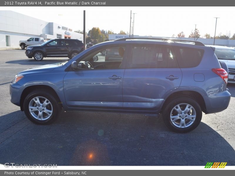 Pacific Blue Metallic / Dark Charcoal 2012 Toyota RAV4 I4
