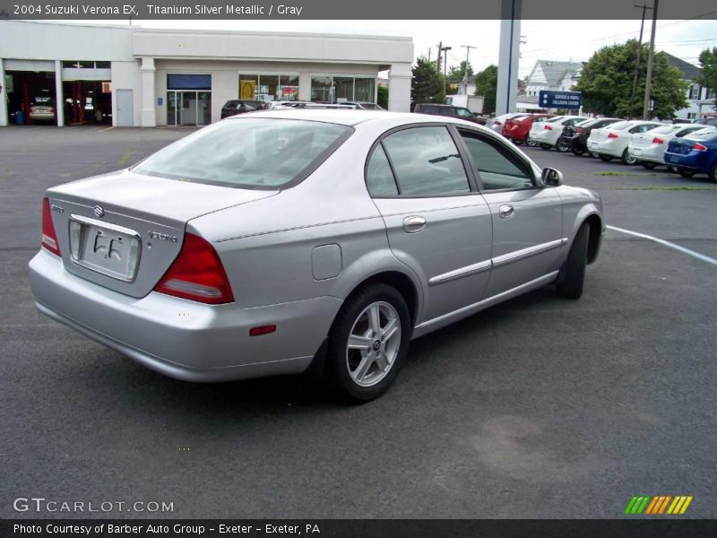 Titanium Silver Metallic / Gray 2004 Suzuki Verona EX