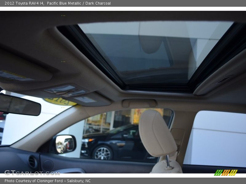 Pacific Blue Metallic / Dark Charcoal 2012 Toyota RAV4 I4