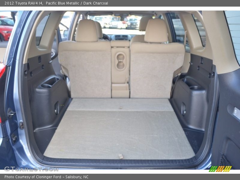Pacific Blue Metallic / Dark Charcoal 2012 Toyota RAV4 I4