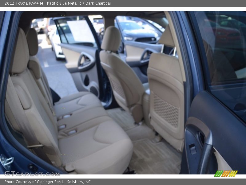 Pacific Blue Metallic / Dark Charcoal 2012 Toyota RAV4 I4