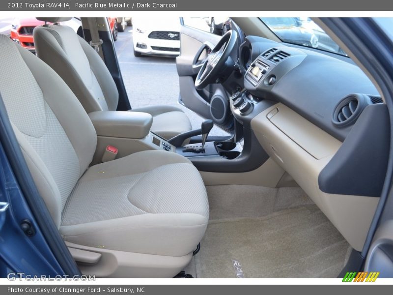 Pacific Blue Metallic / Dark Charcoal 2012 Toyota RAV4 I4