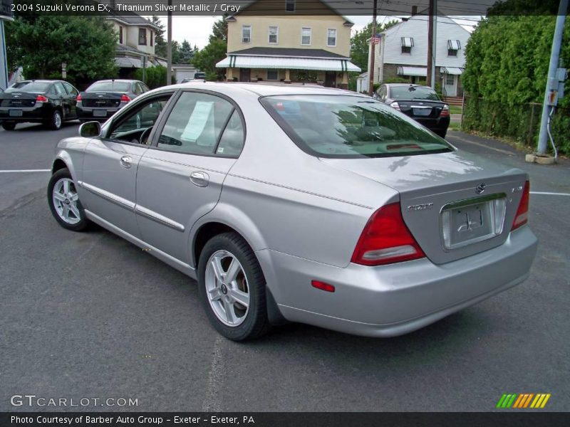 Titanium Silver Metallic / Gray 2004 Suzuki Verona EX