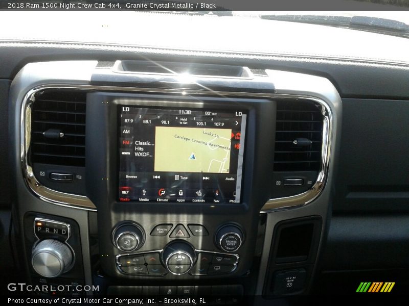 Controls of 2018 1500 Night Crew Cab 4x4