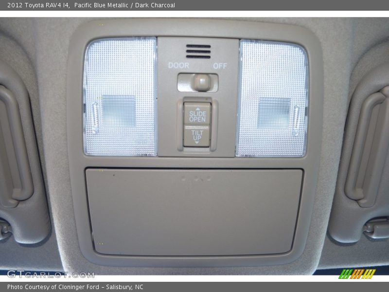 Pacific Blue Metallic / Dark Charcoal 2012 Toyota RAV4 I4