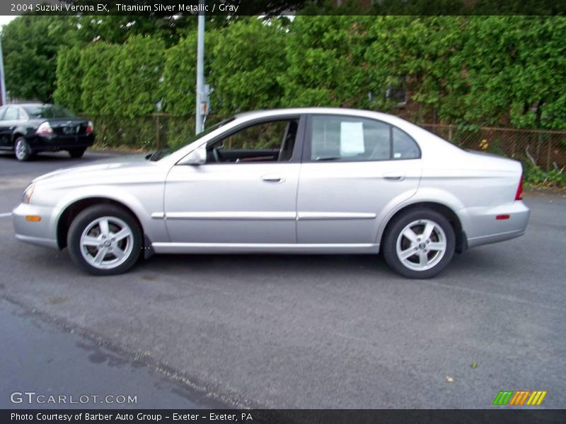 Titanium Silver Metallic / Gray 2004 Suzuki Verona EX