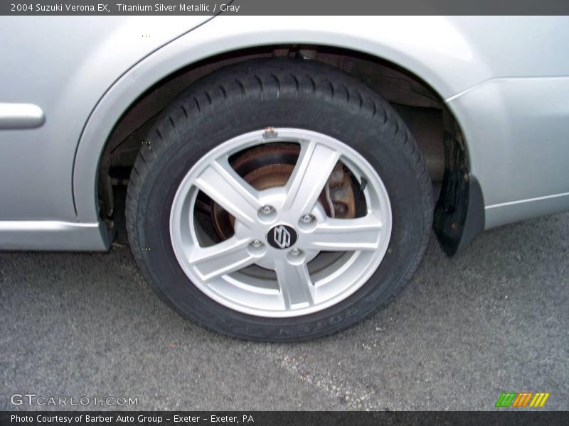 Titanium Silver Metallic / Gray 2004 Suzuki Verona EX