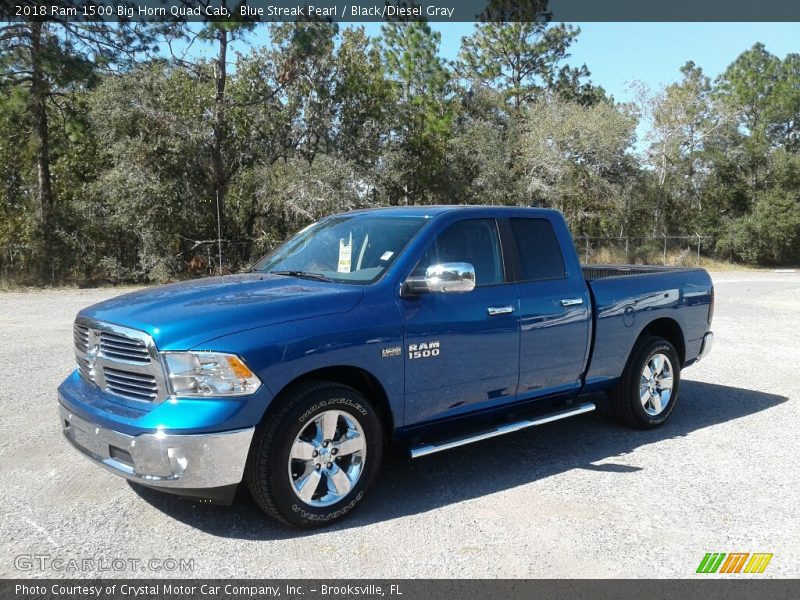 Front 3/4 View of 2018 1500 Big Horn Quad Cab