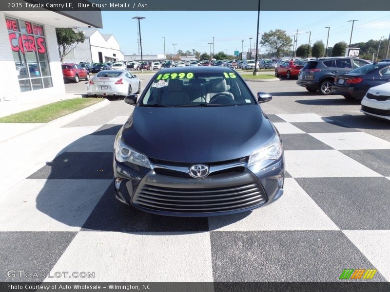 Blue Crush Metallic / Ash 2015 Toyota Camry LE