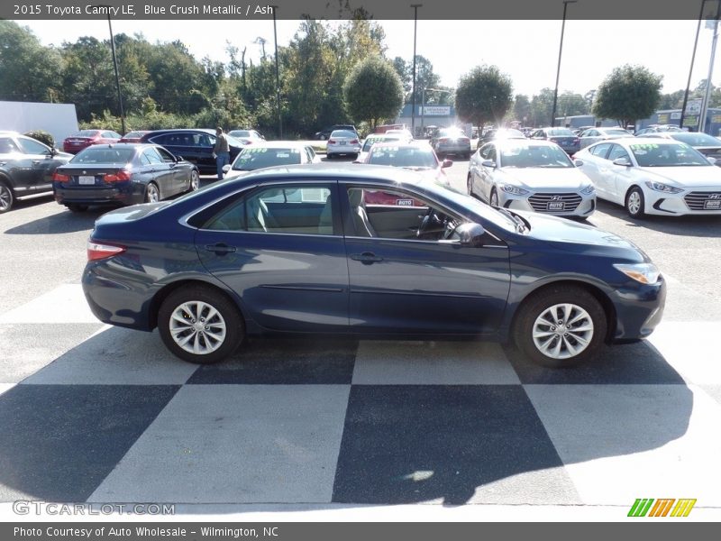 Blue Crush Metallic / Ash 2015 Toyota Camry LE