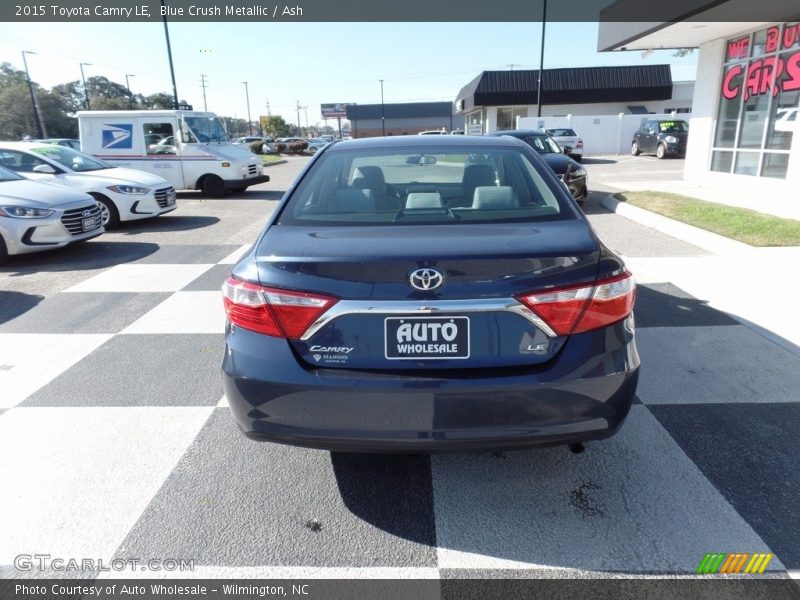 Blue Crush Metallic / Ash 2015 Toyota Camry LE