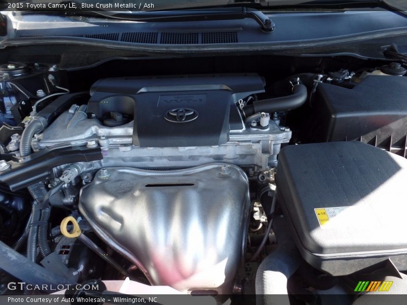 Blue Crush Metallic / Ash 2015 Toyota Camry LE