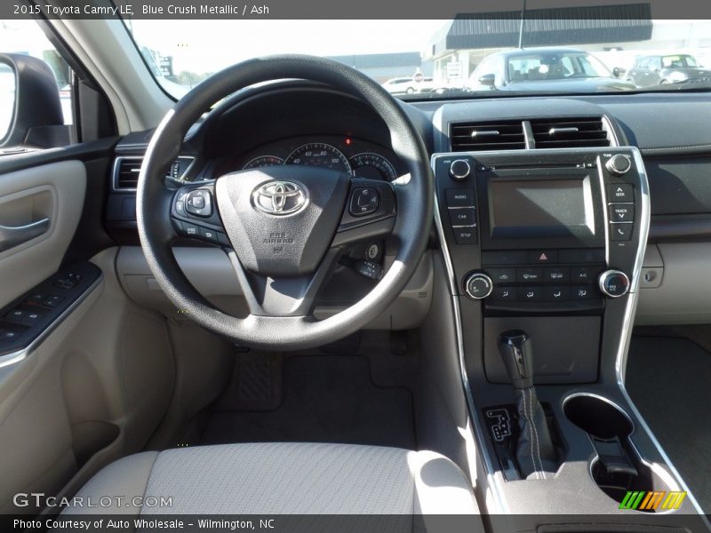 Blue Crush Metallic / Ash 2015 Toyota Camry LE