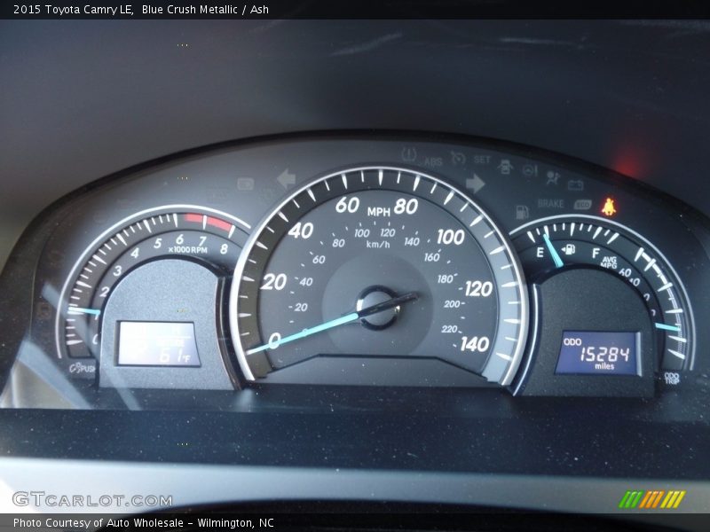 Blue Crush Metallic / Ash 2015 Toyota Camry LE