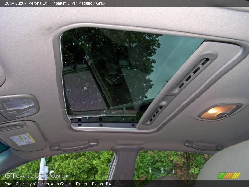 Titanium Silver Metallic / Gray 2004 Suzuki Verona EX