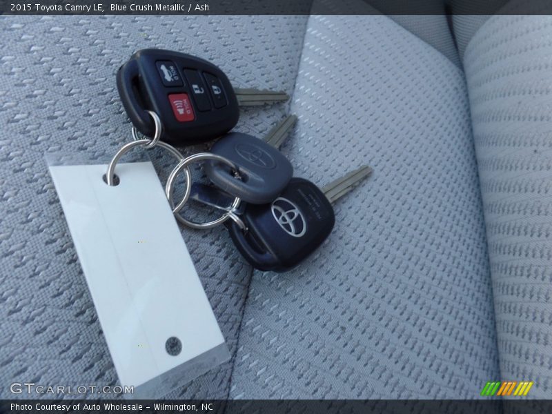 Blue Crush Metallic / Ash 2015 Toyota Camry LE