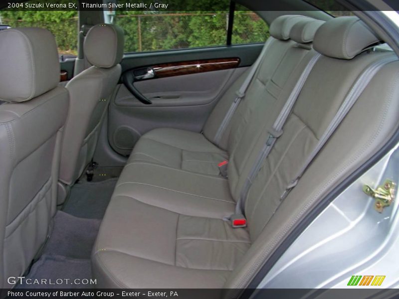 Titanium Silver Metallic / Gray 2004 Suzuki Verona EX