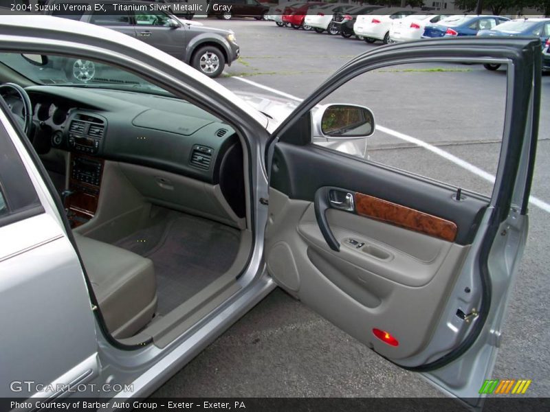 Titanium Silver Metallic / Gray 2004 Suzuki Verona EX