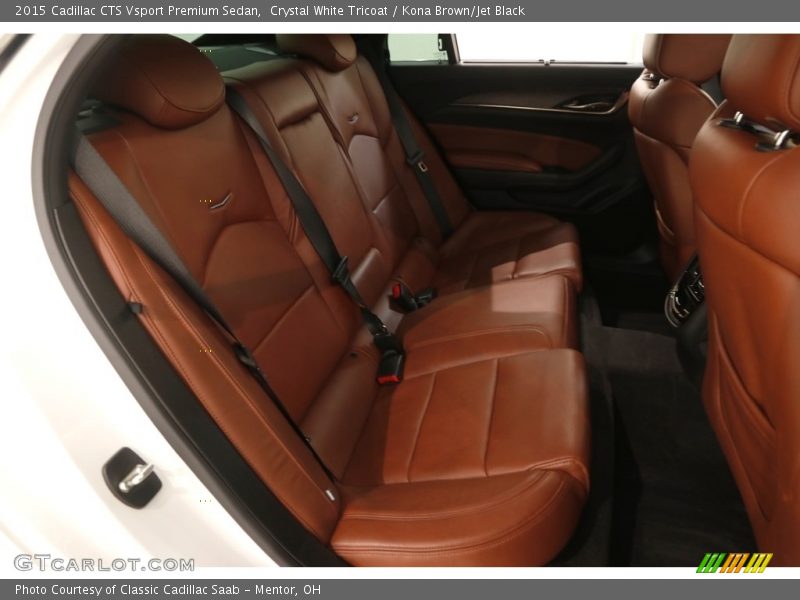 Rear Seat of 2015 CTS Vsport Premium Sedan