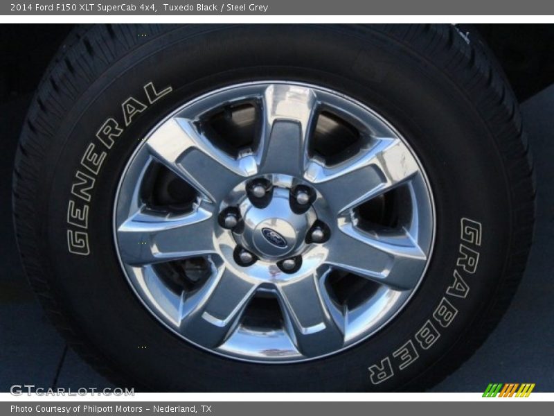 Tuxedo Black / Steel Grey 2014 Ford F150 XLT SuperCab 4x4