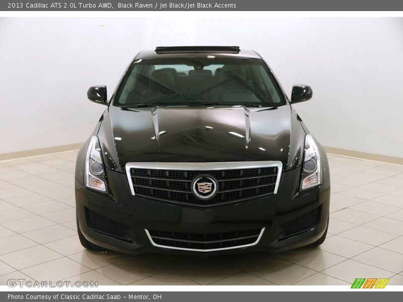 Black Raven / Jet Black/Jet Black Accents 2013 Cadillac ATS 2.0L Turbo AWD