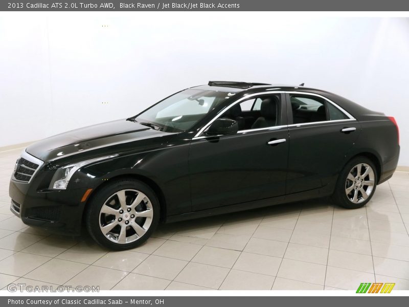 Black Raven / Jet Black/Jet Black Accents 2013 Cadillac ATS 2.0L Turbo AWD