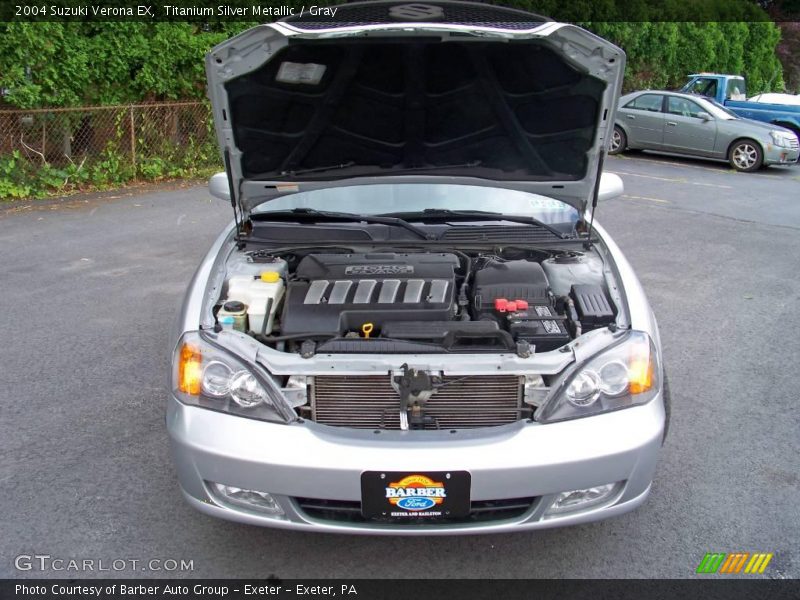 Titanium Silver Metallic / Gray 2004 Suzuki Verona EX