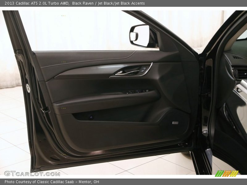 Black Raven / Jet Black/Jet Black Accents 2013 Cadillac ATS 2.0L Turbo AWD
