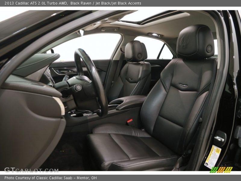 Black Raven / Jet Black/Jet Black Accents 2013 Cadillac ATS 2.0L Turbo AWD