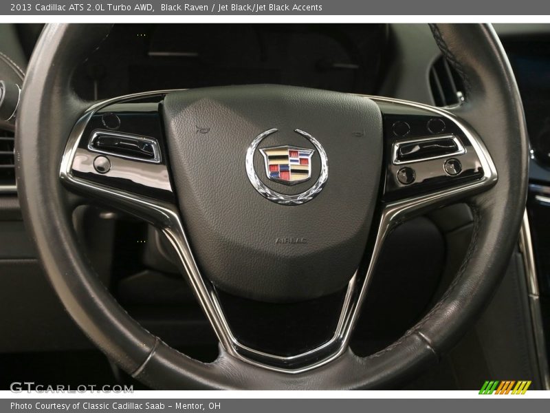 Black Raven / Jet Black/Jet Black Accents 2013 Cadillac ATS 2.0L Turbo AWD