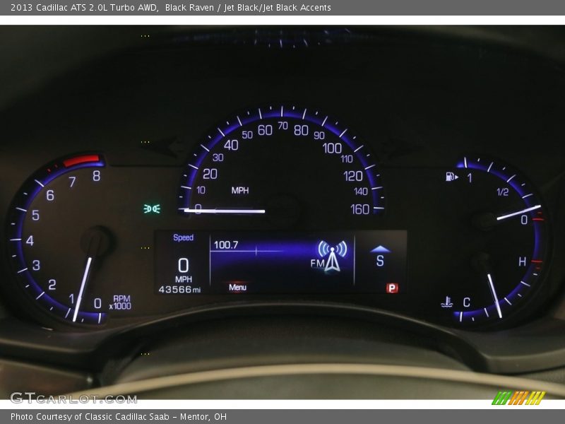 Black Raven / Jet Black/Jet Black Accents 2013 Cadillac ATS 2.0L Turbo AWD