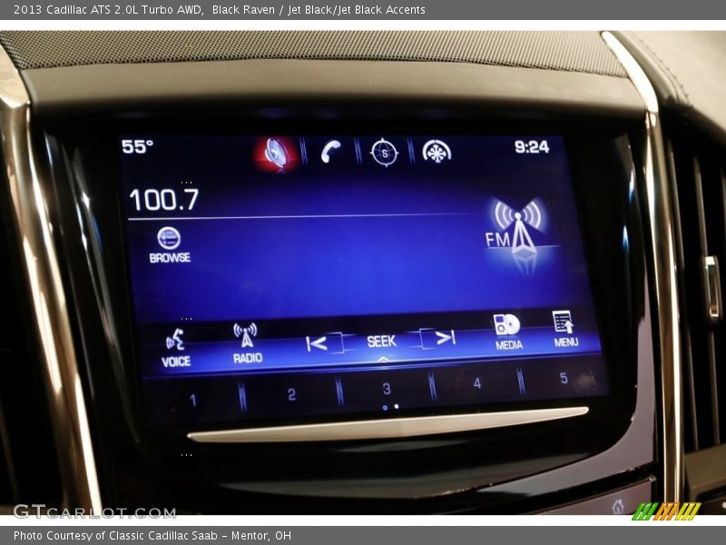 Black Raven / Jet Black/Jet Black Accents 2013 Cadillac ATS 2.0L Turbo AWD