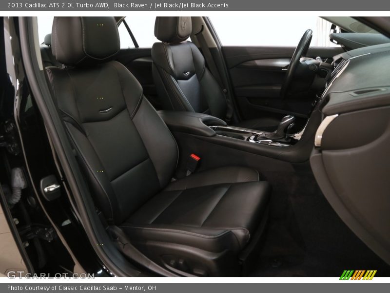 Black Raven / Jet Black/Jet Black Accents 2013 Cadillac ATS 2.0L Turbo AWD