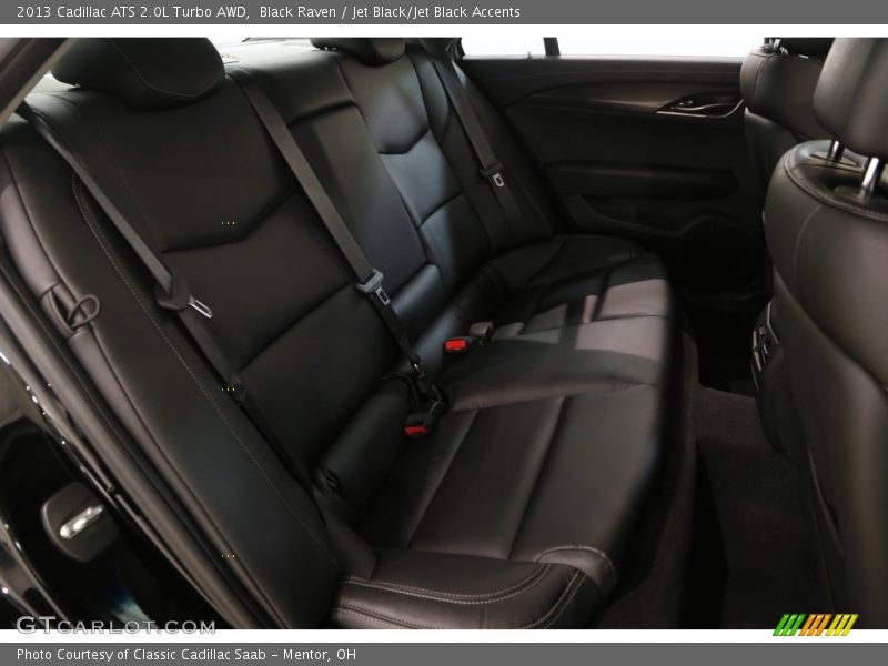 Black Raven / Jet Black/Jet Black Accents 2013 Cadillac ATS 2.0L Turbo AWD