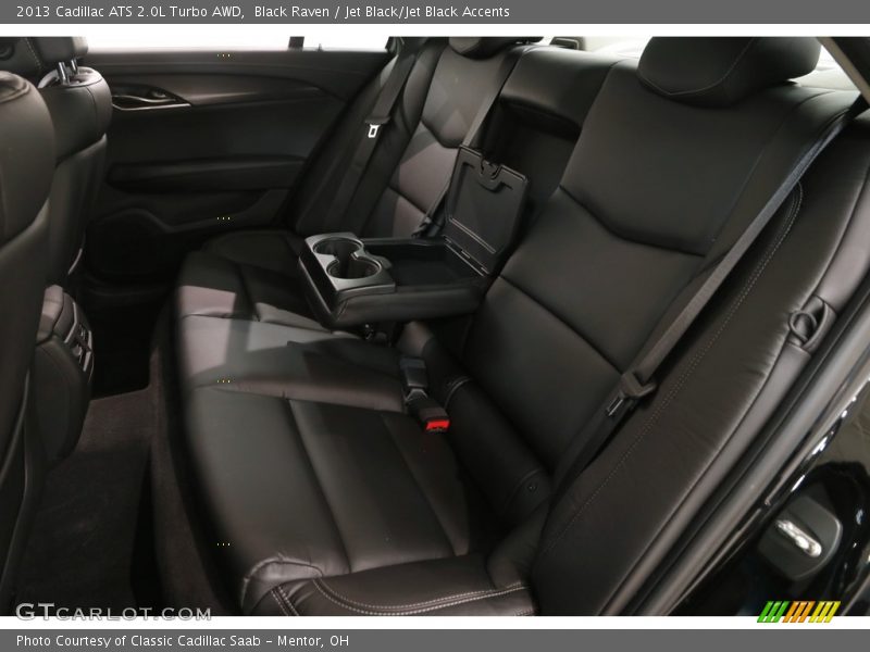 Black Raven / Jet Black/Jet Black Accents 2013 Cadillac ATS 2.0L Turbo AWD